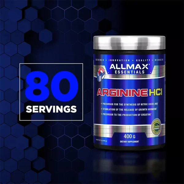 آرژنین HCL آلمکس 400 گرمی