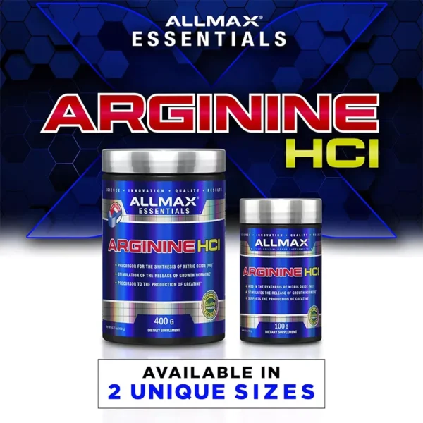 آرژنین HCL آلمکس 400 گرمی