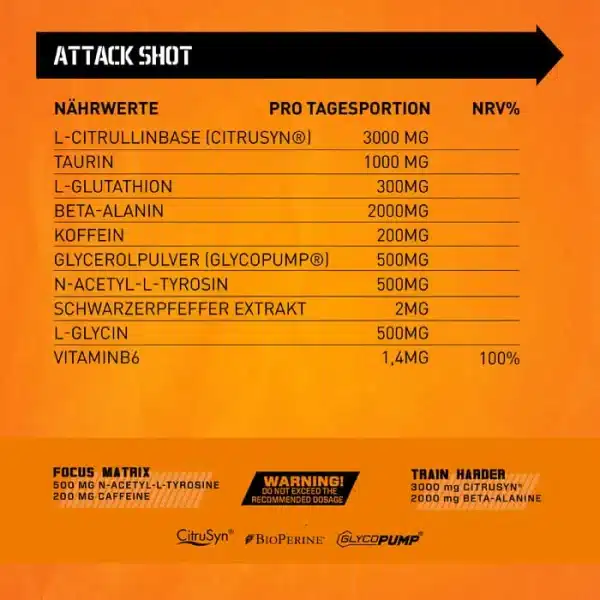 پمپ اتک شات بادی اتک|BODY ATTACK-attack shot 60ml - Image 3