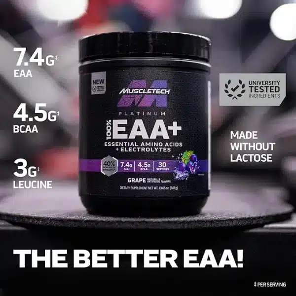 آمینو EAA پلاتینوم ماسل تک|+MUSCLETECH platinum EAA