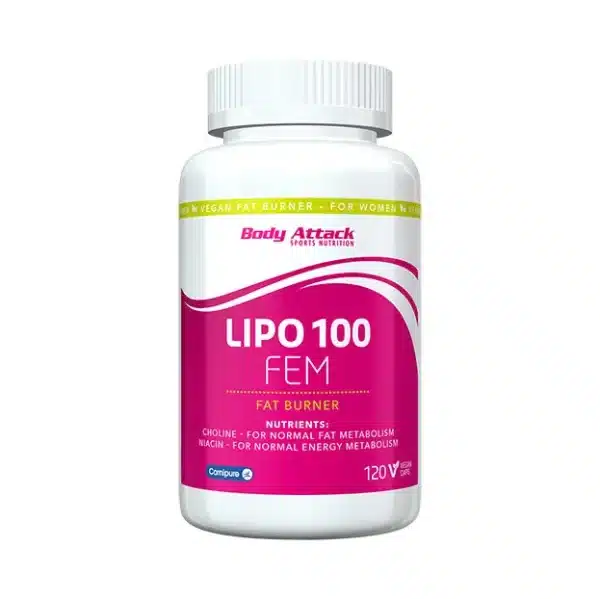لیپو 100 بانوان بادی اتک 120 عددی|body attack LIPO-100-FEM-120-Caps