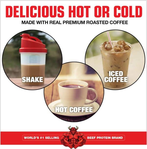 بیف ایزوله کارنیوار کافی ماسل مدز| musclemeds beef CARNIVOR COFFEE