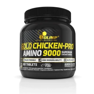 آمینو چیکن الیمپ 300 عددی|OLIMP GOLD CHICKEN-PRO AMINO 9000 Mega Tabs 300tablets