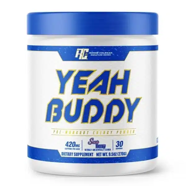 پمپ یه بادی رونی کلمن | ronnie coleman yeah buddy pre-workout 270g - Image 2