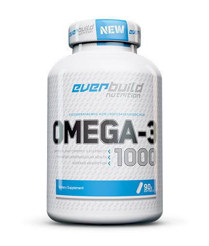 امگا 3 اوربیلد|'EVERBUILD Omega-3 Fish Oil 90 Softgels