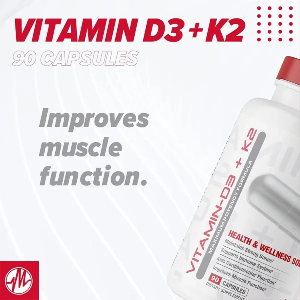 مولتی ویتامین D3 و K2 متابولیک