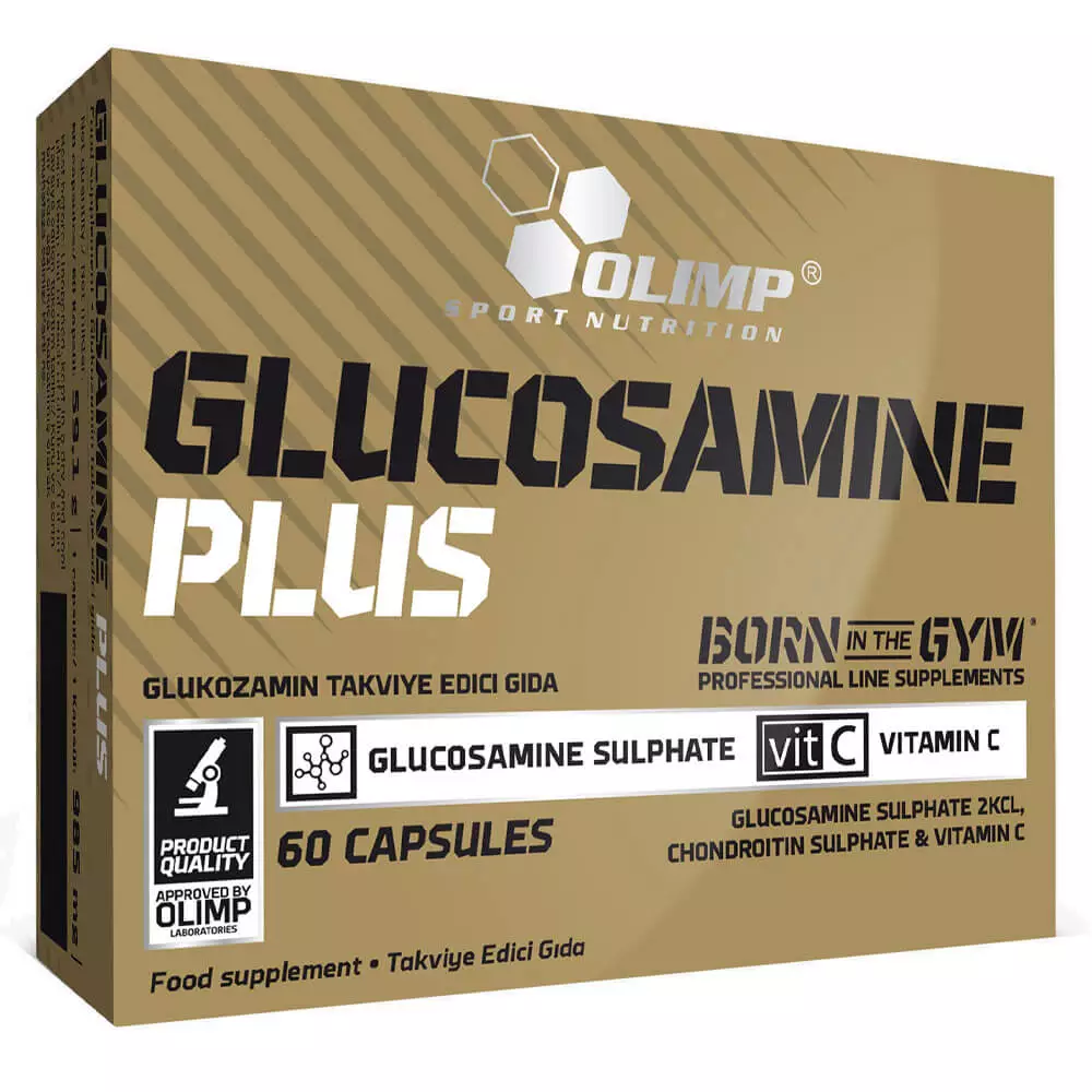 گلوکازمين پلاس اليمپ 60 عددي|Olimp-Glucosamine-Plus-60-Capsules