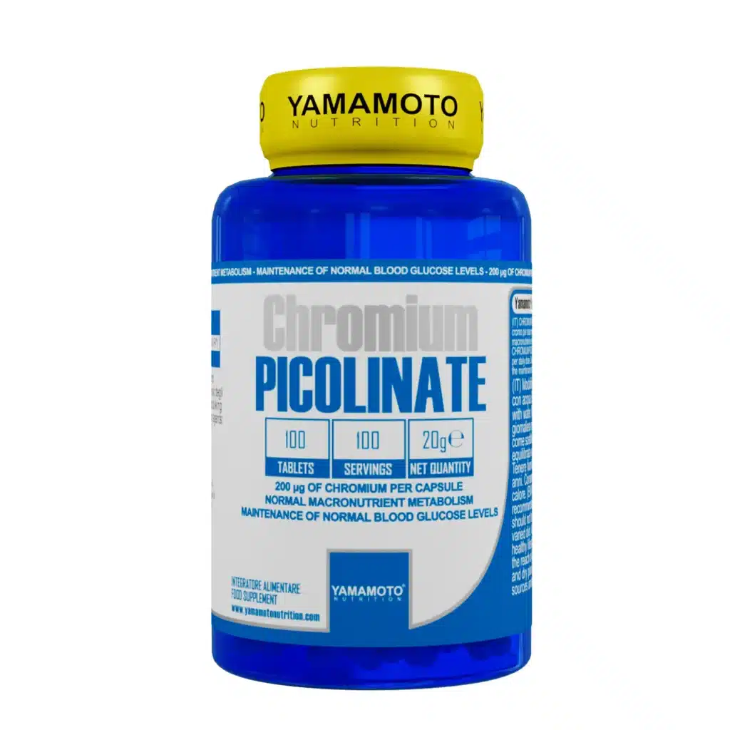 کرومیوم پیکولینات یاماموتو|YAMAMOTO-NUTRITION-Chromium-Picolinate-100-tablets