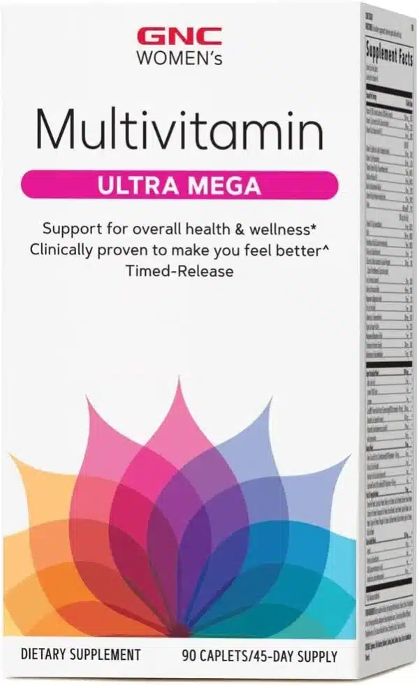 مولتی ویتامین زنانه اولترا مگا جی ان سی|GNC Women's Multivitamin Ultra Mega