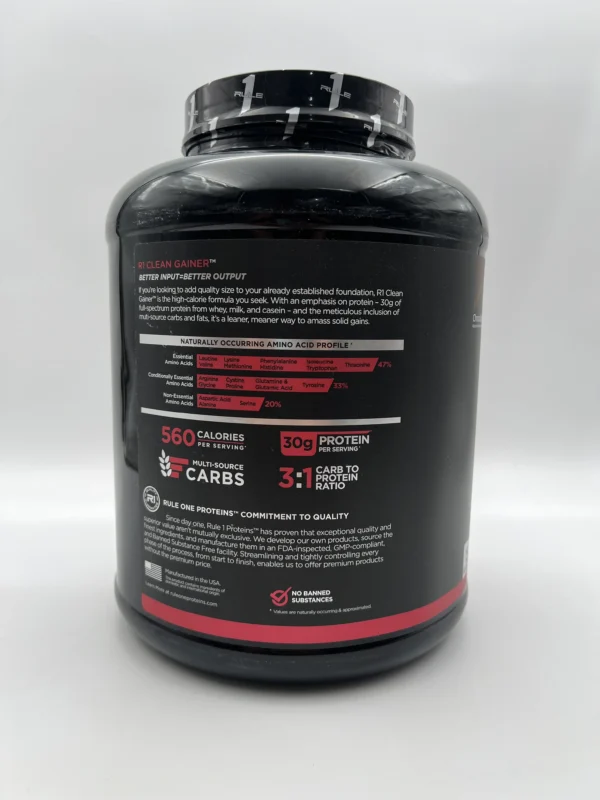 کلین گینر رول وان|Rule 1 R1 Clean Gainer - Image 3